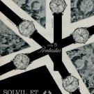 1966 Solvil et Titus Watch Company Switzerland 1966 Swiss Ad Suisse Advert Titus Pentastar Advert