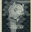 Aureole Watch Company 1954 Swiss Ad M. Choffat & Co. Switzerland Suisse Advert