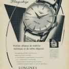 Longines Watch Company Switzerland 1959 Swiss Ad Suisse Advert Horlogerie