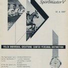 Felca Watch Company Switzerland Vintage 1959 Swiss Ad Suisse Advert Felca Sportmaster V Felca Watch Company Switzerland Vintage 1959 Swiss Ad Suisse Advert Felca Sportmaster V