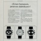 Breitling Watch Company Switzerland 1966 Swiss Ad Suisse Horlogerie Advert