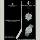 1966 Baume & Mercier Watch Company Geneve Vintage 1966  Swiss Ad Suisse Advert Horlogerie