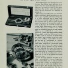 1951 Swiss Magazine Article on Bergeon Non-Slip Key for Watertight Watch Cases Horology