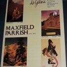 Maxfield Parrish New Hampshire Winter 1980 Art Ad Advert Advertisement