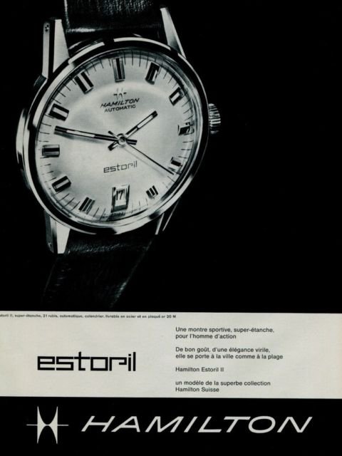 1966 Hamilton Watch Company Vintage 1966 Swiss Ad Suisse Advert Horlogerie Horology