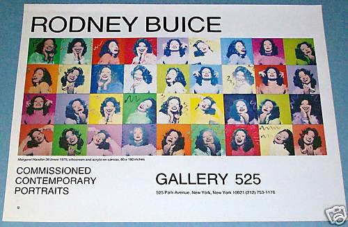 1976 Rodney Buice Margaret Handler Vintage 1976 Art Ad Advert Advertisement