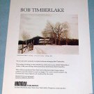 Bob Timberlake Another World Original 1976 Art Ad