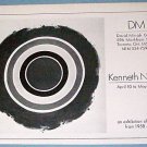 Kenneth Noland Vintage 1976 Art Exhibition Ad Advert David Mirvish Gallery, Toronto