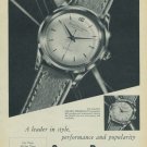 1954 Girard Perregaux Watch Company Vintage 1954 Swiss Ad Suisse Advert Switzerland Horology