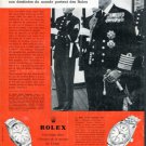 1960 Rolex Watch Company Vintage 1960 Swiss Ad Suisse Advert Horlogerie Horology