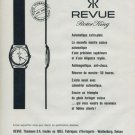1960 Revue Watch Company Revue Rotor King Advert Vintage 1960 Swiss Ad Suisse Advert
