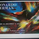 1971 Leonardo Nierman Vintage 1971 Art Exhibition Ad Advert i. f. a. Gallery, Washington, D.C.