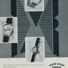 1960 Favre-Leuba Watch Company Geneva Switzerland Vintage 1960 Swiss Ad Suisse Advert Horology