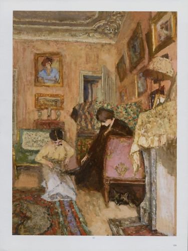 Edouard Vuillard Le Lacet de la Bottine Art Ad Advertisement