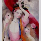 Marie Laurencin Trois Jeunes Filles Art Ad Advertisement