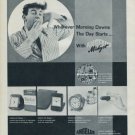 Angelus Clock Company Vintage 1960 Swiss Ad Suisse Advert Horlogerie