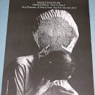 1976 Sculptor William King Vintage 1976 Art Exhibition Ad Advert Terry Dintenfass Gallery 1976 Sculptor William King Vintage 1976 Art Exhibition Ad Advert Terry Dintenfass Gallery