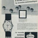 1960 Sandoz Watch Company Switzerland Vintage 1960 Swiss Ad Suisse Advert Horology