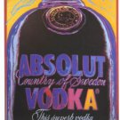 Andy Warhol Absolut Warhol Art Ad Absolut Vodka Advertisement Advert