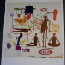 Jean-Michel Basquiat Action Hand Throws Laser Bombs Two Art Ads Advertisement