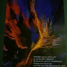 Leonardo Nierman Firebird Art Ad Advertisement