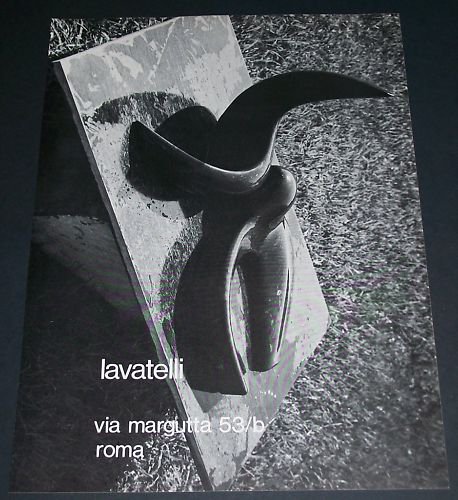 1971 Sculptor Carla Lavatelli Vintage 1971 Art Ad Advert Advertisement