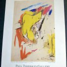 Willem de Kooning 2002 Art Exhibition Ad Advert Paul Thiebaud Gallery