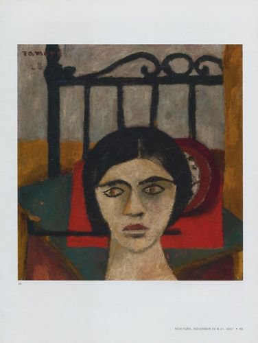 Rufino Tamayo Bodegon Con Mujer Art Ad Advertisement