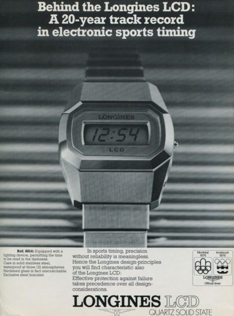Longines Watch Company Vintage 1975 Swiss Ad Suisse Advert Horlogerie Horology