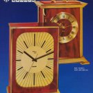 1974 Imhof Clock Company Switzerland Arthur Imhof SA Vintage 1974 Swiss Ad Suisse Advert