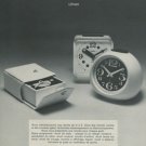 1974 Fichter Clock Company Germany Vintage 1974 Swiss Ad Suisse Advert Horlogerie