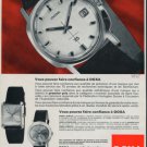 1965 Doxa Watch Company Le Locle Switzerland 1965 Swiss Ad Suisse Advert Horology