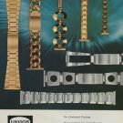 Unidor Company Pforzheim Germany Vintage 1974 Swiss Ad Advert Horlogerie