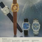 1974 Rodania Watch Company Grenchen Switzerland Vintage 1974 Swiss Ad Suisse Advert