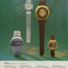 Mido Watch Company G Schaeren Vintage 1974 Swiss Ad Suisse Advert Switzerland Horlogerie