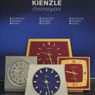 1974 Kienzle Clock Company Germany Vintage 1974 Swiss Ad Suisse Advert Horlogerie Horology