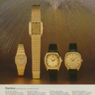 Certina Watch Company Kurth Freres SA Vintage 1974 Swiss Ad Suisse Advert