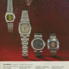 Aureole Watch Company M. Choffat & Co. Vintage 1974 Swiss Ad Suisse Advert