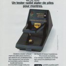 UCAR Union Carbide Company 1977 Swiss Ad Suisse Advert Horlogerie Horology UCAR Union Carbide Company 1977 Swiss Ad Suisse Advert Horlogerie Horology