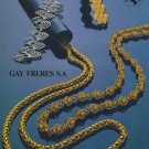 1977 Gay Freres S.A. Switzerland Vintage 1977 Swiss Ad Suisse Advert Horlogerie Horology