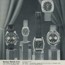 Buttes Watch Company BWC Watch Company Vintage 1970 Swiss Ad Suisse Advert