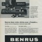1965 Benrus Watch Company Benrus Tuxedo Advert Vintage 1965 Swiss Ad Suisse Advert Horlogerie