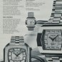 1972 Favre-Leuba Watch Company Sea Raider Advert Vintage 1972 Swiss Ad Suisse Advert