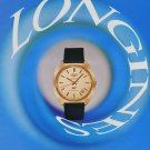 Longines Watch Company Switzerland Vintage 1971 Swiss Ad Suisse Advert Horology