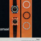 1968 Tissot Watch Company Tissot Carrousel Advert Vintage 1968 Swiss Ad Suisse Advert Horology
