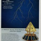 Montre Royale Clock Company Switzerland Vintage 1968 Swiss Ad Suisse Advert
