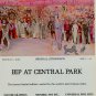 Marcel Marceau Vintage 1983 Art Ad Mime Bip at Central Park Advert