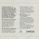 1968 Omega Watch Company Omega Constellation Advert Vintage 1968 Swiss Ad Suisse Advert Horology
