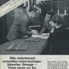 Omega Watch Company Switzerland Vintage 1965 Swiss Ad Suisse Advert Horlogerie Horology Omega Watch Company Switzerland Vintage 1965 Swiss Ad Suisse Advert Horlogerie Horology