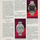 Certina Watch Company Grenchen Switzerland Vintage 1969 Swiss Ad Suisse Advert